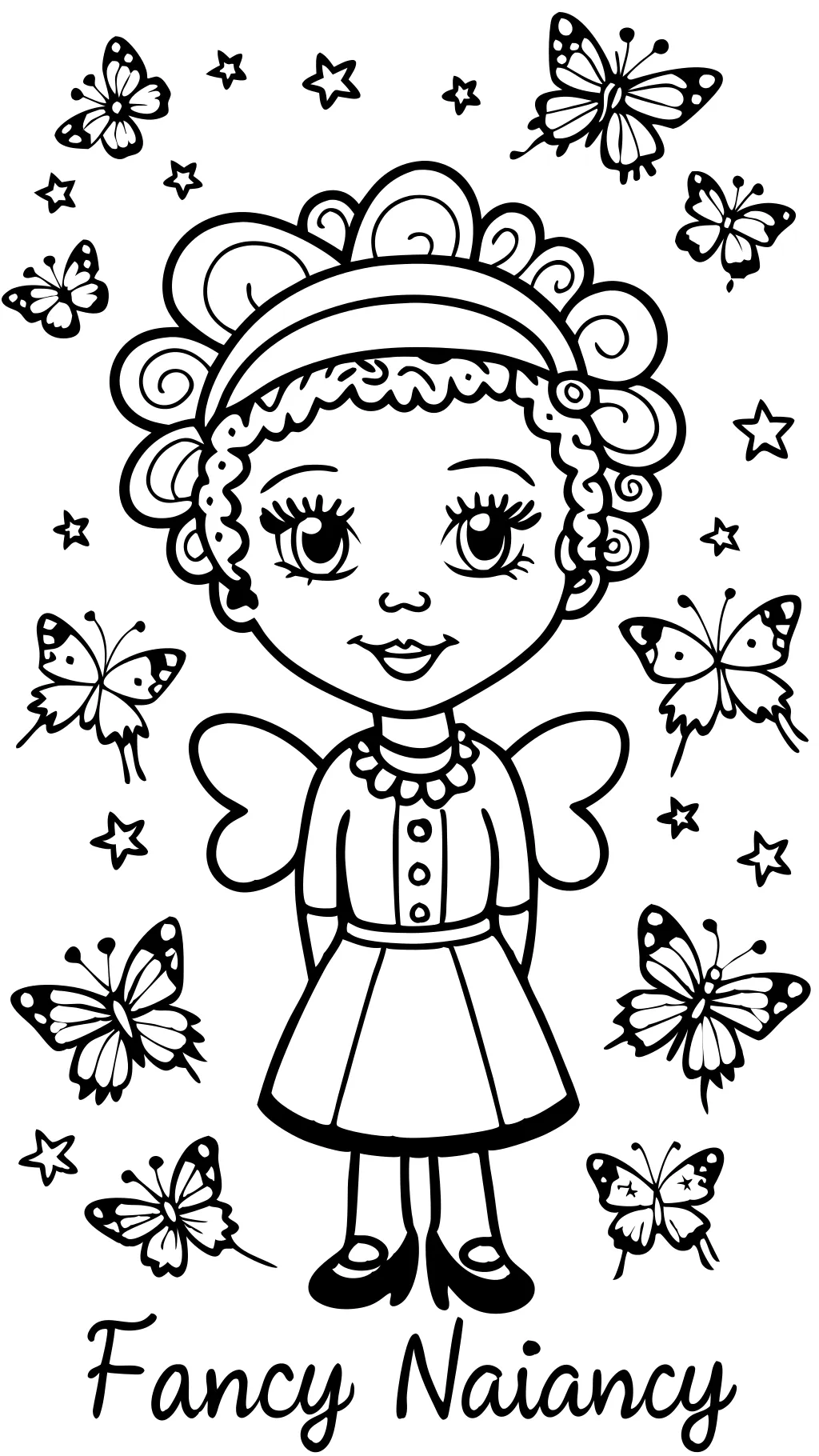 coloriages de fantaisie nancy